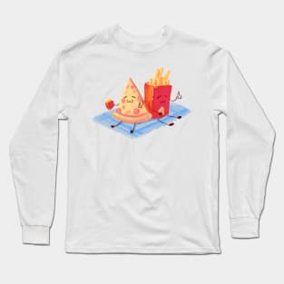 One Bite Pizza Long Sleeve T-Shirt